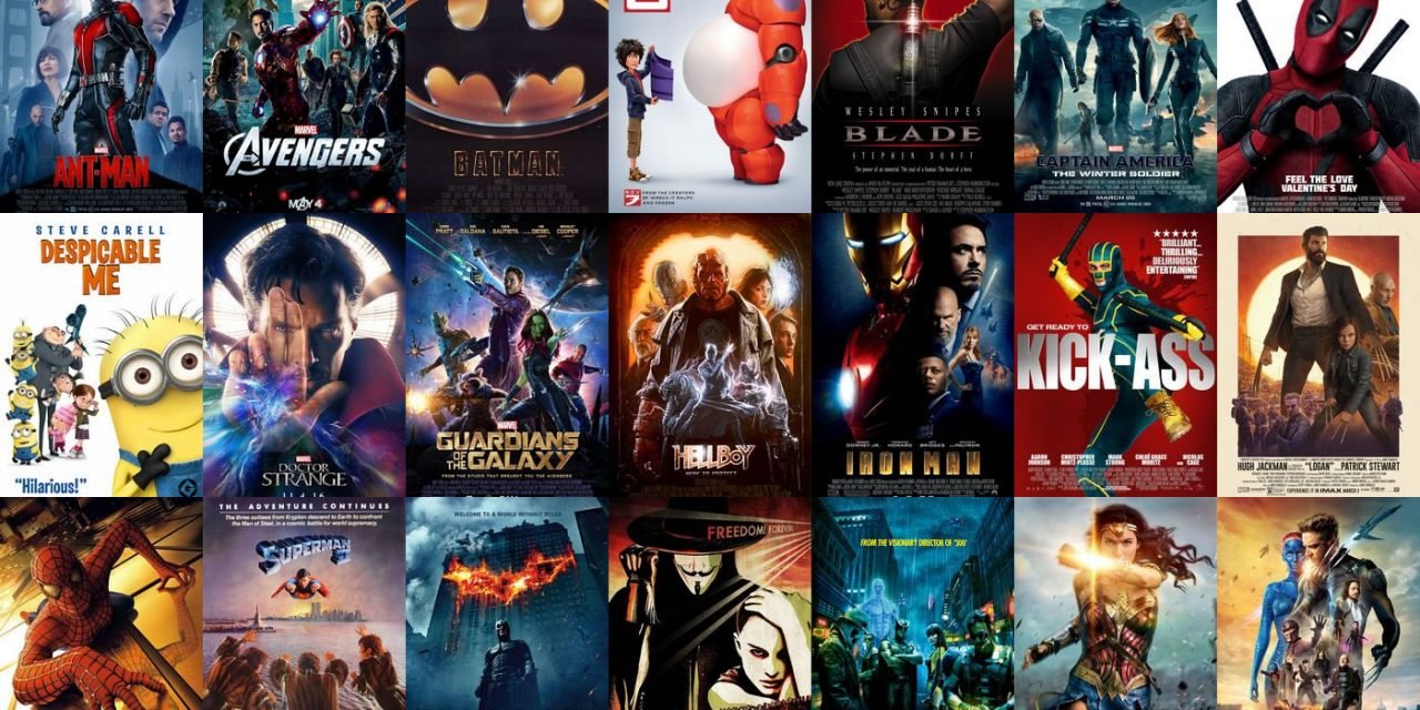 Superhero Movie Chart