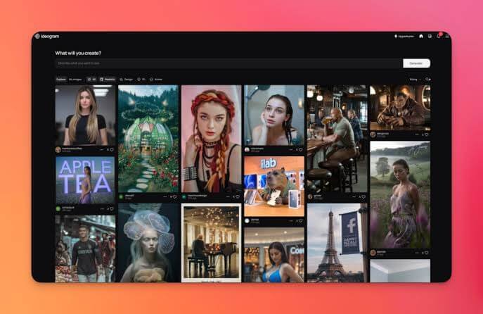 Ai image generator (ideogram)