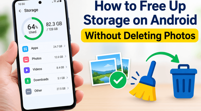 How to Free Up Storage on Android Without Deleting Photos